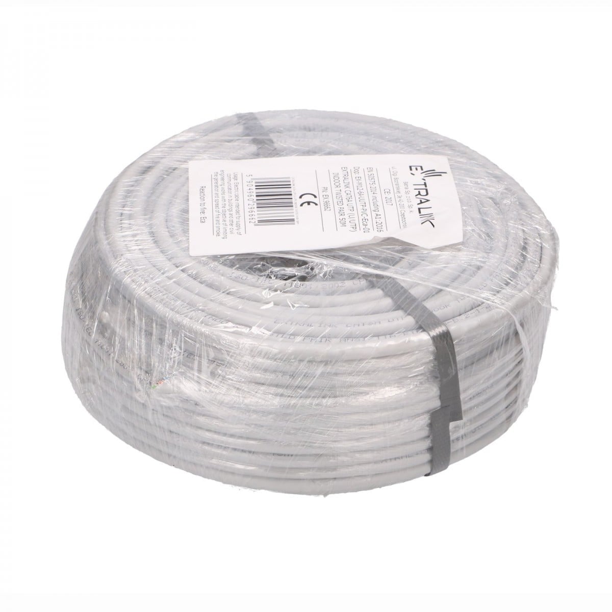 Extralink EX.96662 Câble réseau Cat6A U/UTP intérieur 50m