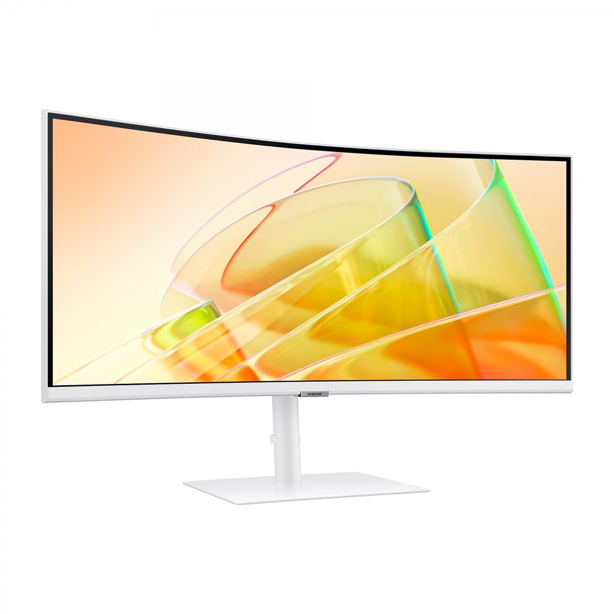 Samsung ViewFinity S65TC - Ecran incurvé -34''- 3440 x 1440 UWQHD- @ 100Hz - VA - HDR10-2x Thunderbolt 4 90W- DP- LAN- Blanc