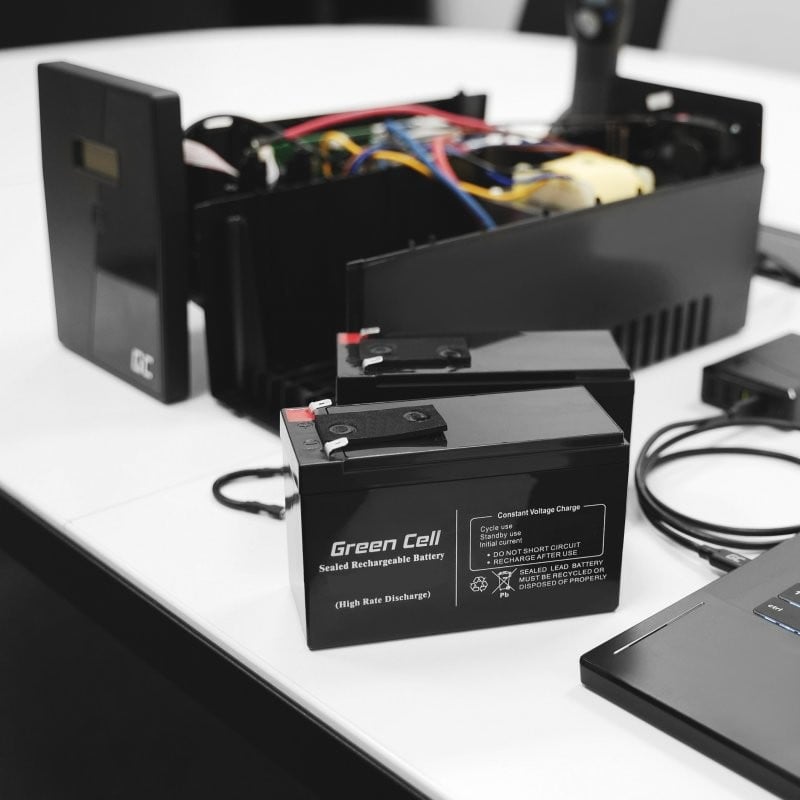 Batterie pour Système d'Alimentation Sans Interruption Green Cell AGM12 7000 mAh 6 V
