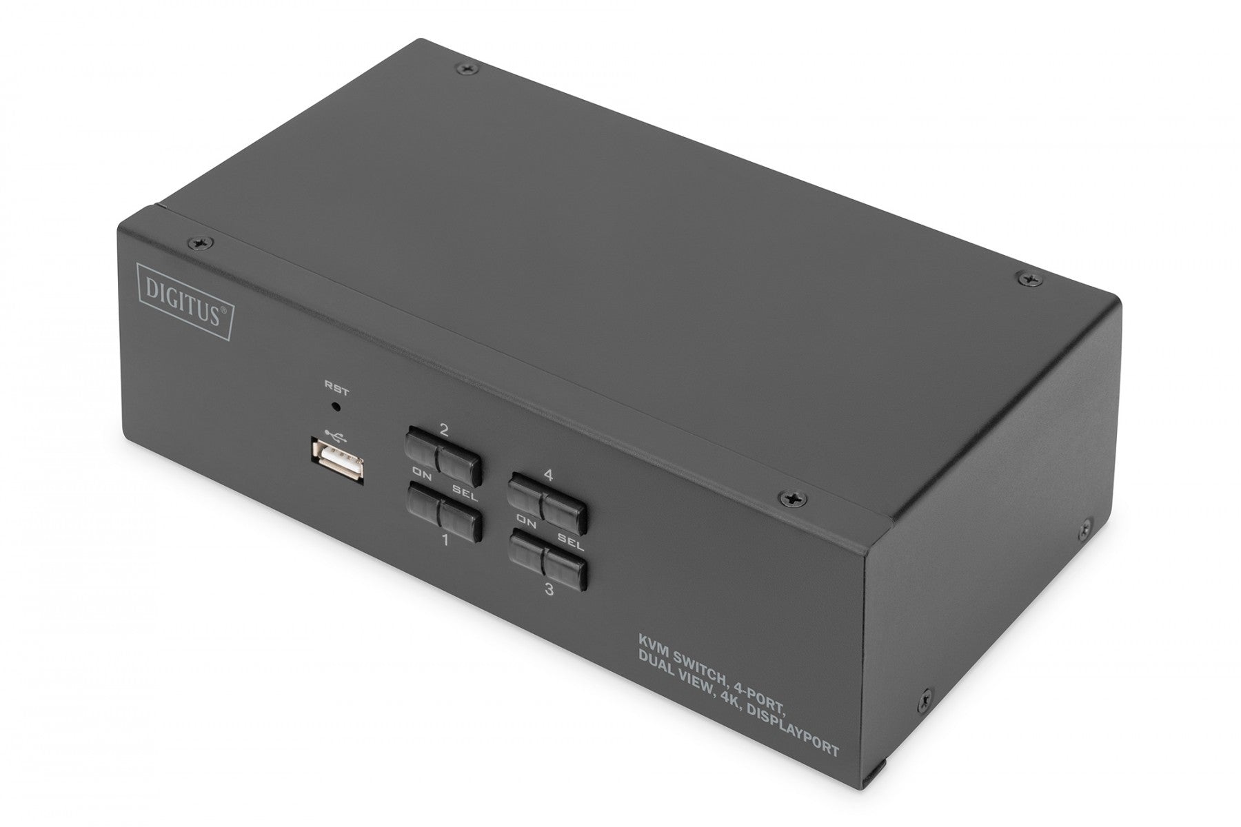 Digitus DS-12882 commutateur écran, clavier et souris Noir