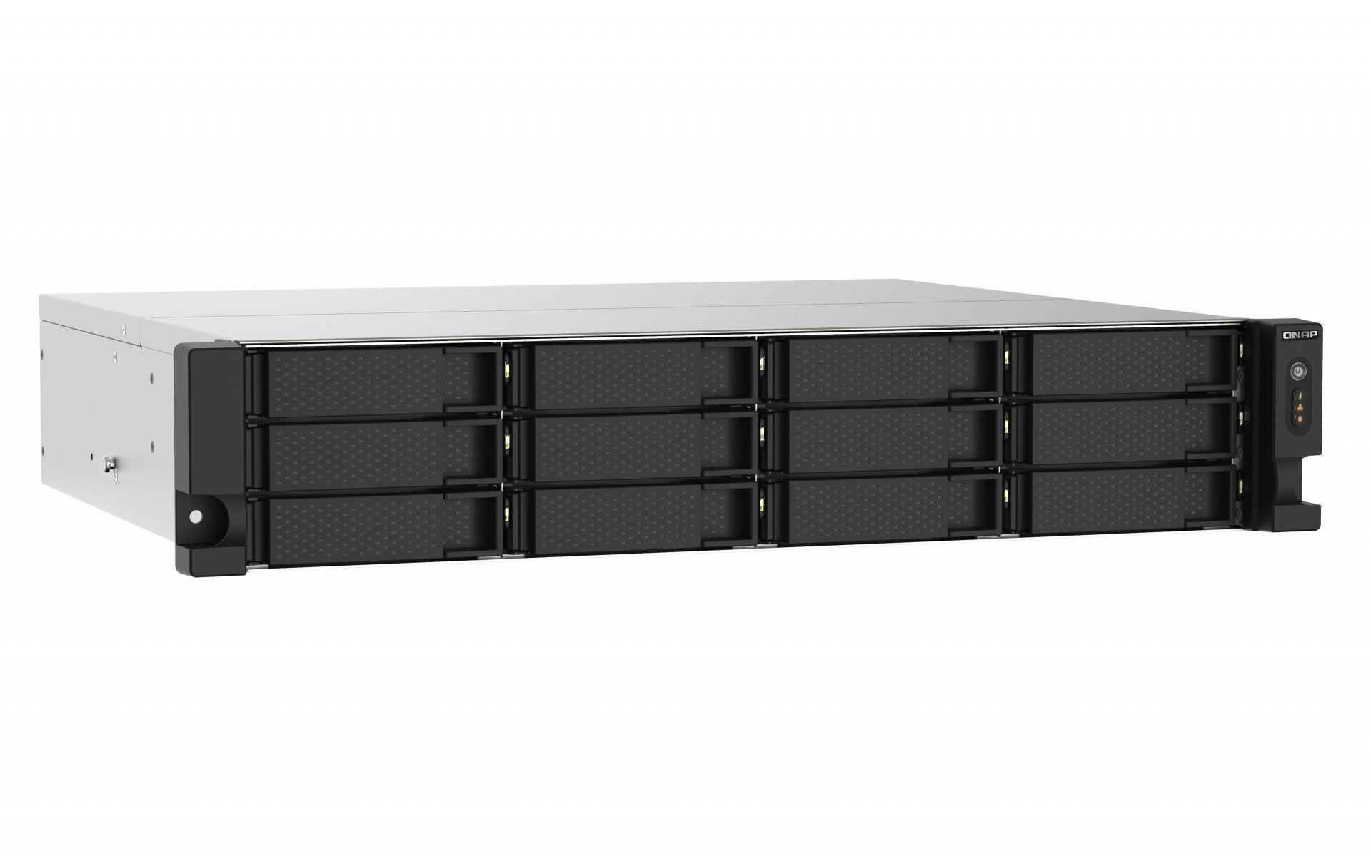 QNAP 12-bay rackmount NAS AMD RyzenV1000