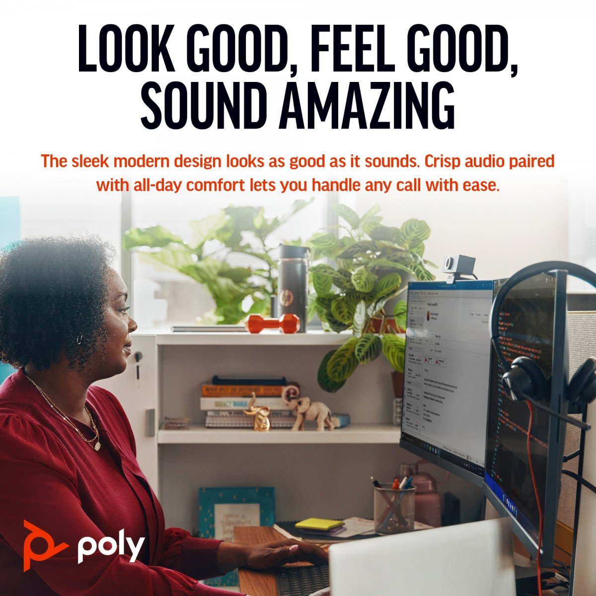 Poly BW 3320 Stereo USB-C HS+USB-C/A