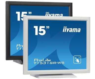 "iiyama ProLite T1531SR-W5 écran plat de PC 38,1 cm (15"") 1024 x 768 pixels LED Écran tactile Blanc"