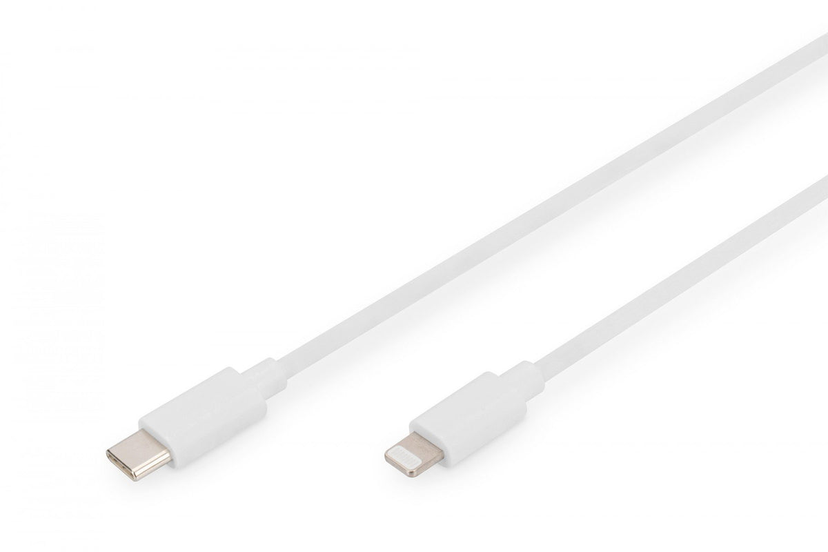 Digitus DB-600109-010-W câble Lightning Blanc