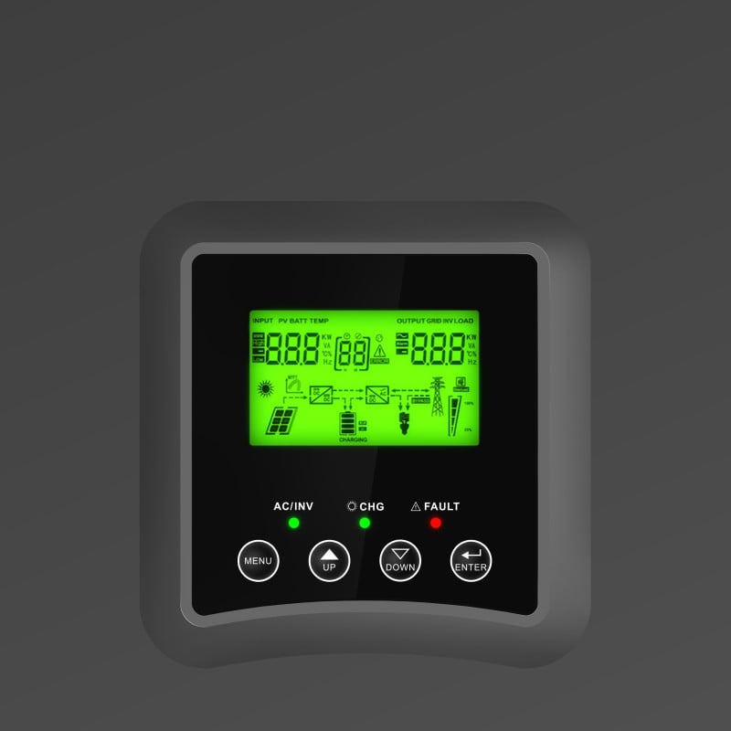 Green Cell Solar Inverter & MPPT Charger - 230VAC - 3000VA/3000W Pure Sine Wave