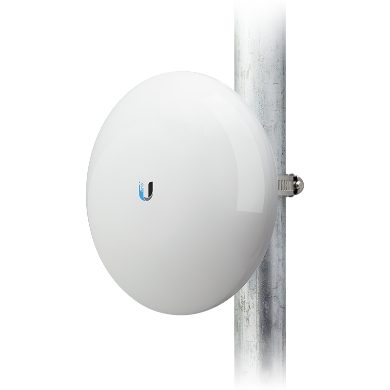 Ubiquiti NBE-2AC-13 Networks NanoBeam 2AC Blanc Connexion Ethernet, supportant l'alimentation via ce port (PoE)