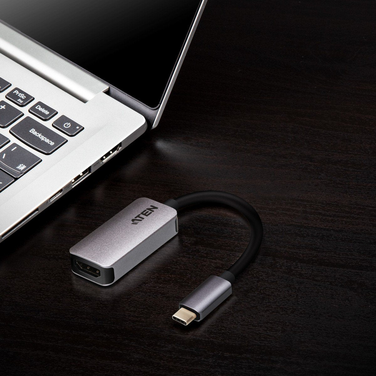 ATEN UC3008A1-AT adaptateur graphique USB 4096 x 2160 pixels Argent