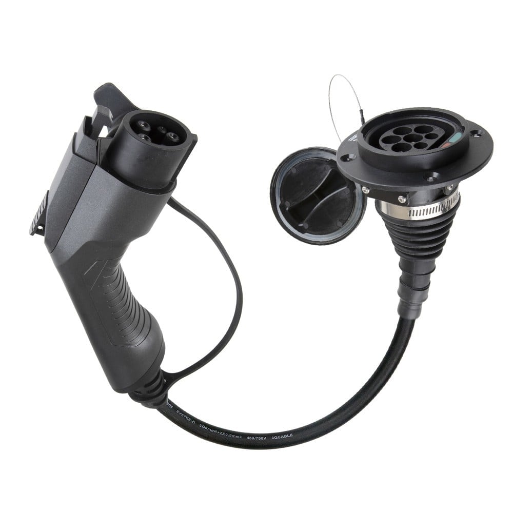 Extralink Adaptateur EU vers US | Adaptateur pour chargeur de voiture | BS-EVSC004 a BS-EVP001-L32A