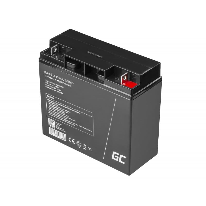 Green Cell Battery AGM 12V 15Ah