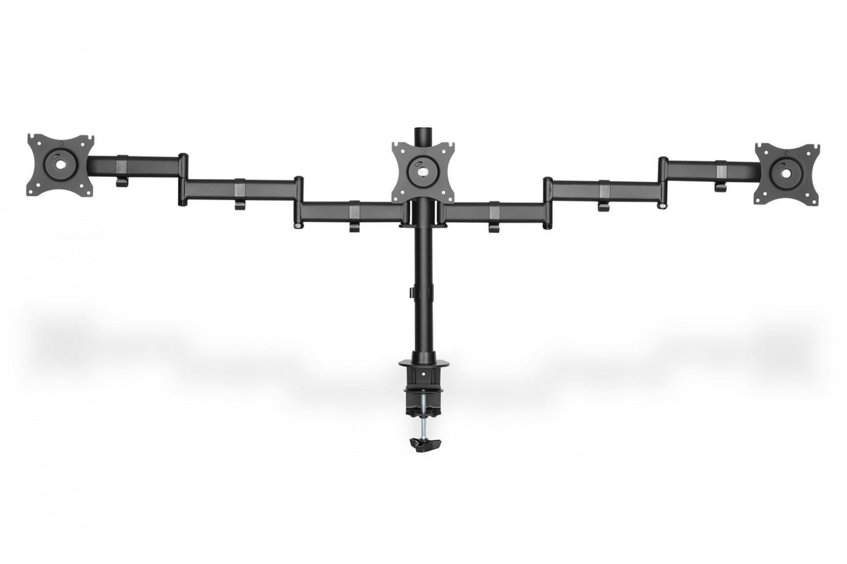 Digitus Support triple écran avec pince de fixation