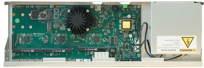 RB1100AHx4 - Ethernet WAN - Gigabit Ethernet - Aluminium