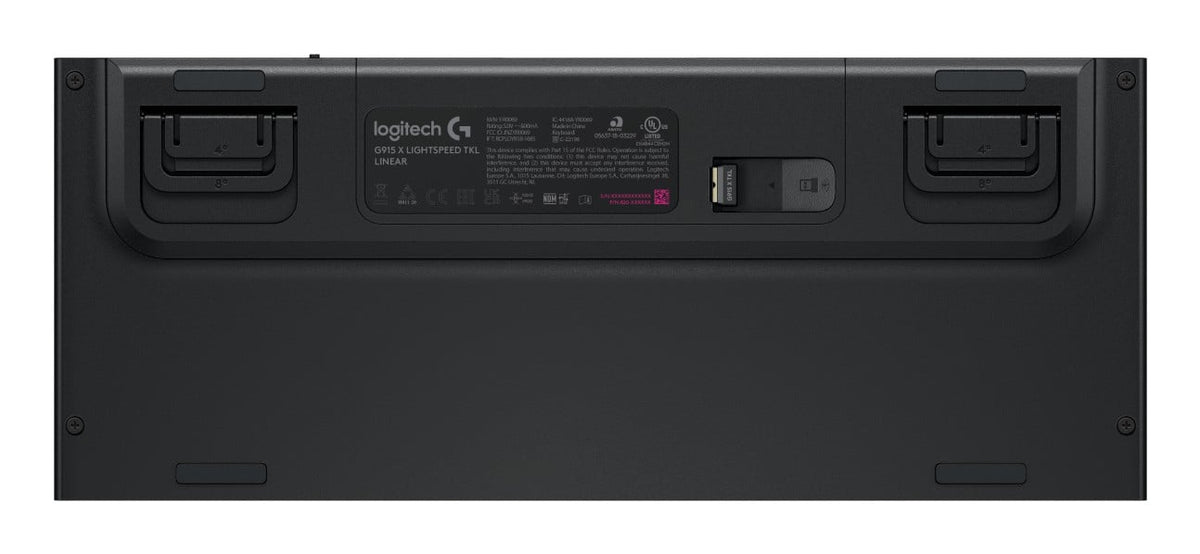Logitech 920-012747 G915 X Lightspeed TKL Clavier de jeu sans fil noir
