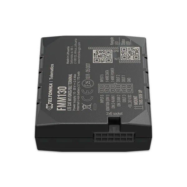 Teltonika FMM130 tracker GPS Voiture 0,128 GB Noir