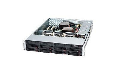 Supermicro SC825TQC-600LPB Support Noir 600 W