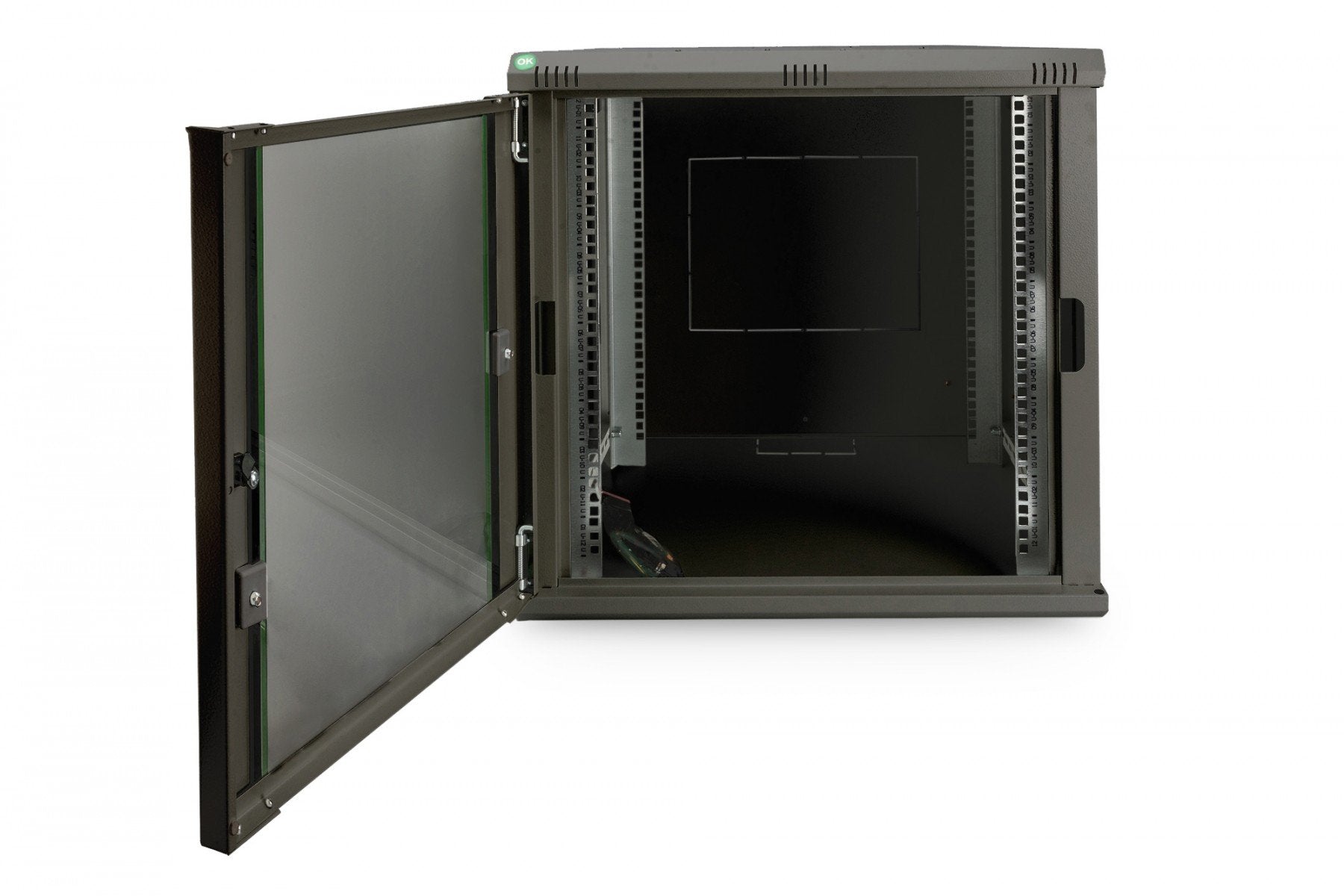 Digitus DN-19 12U-6/6-EC-SW étagere Rack monté sur le mur Noir