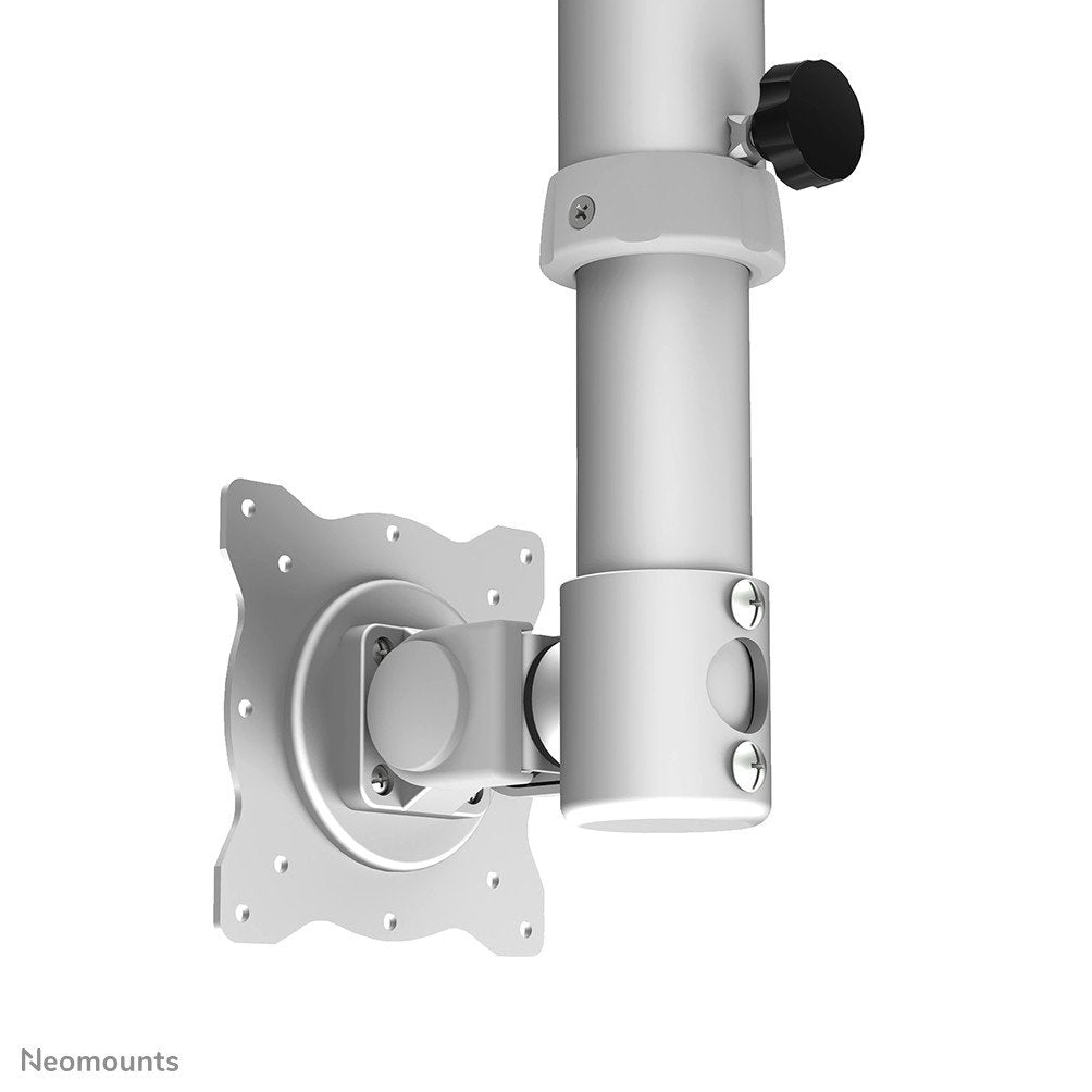 NEOMOUNTS FPMA-C025SILVER Support de plafond pour écran de 10-30p - h 37-47 cm - inclinable