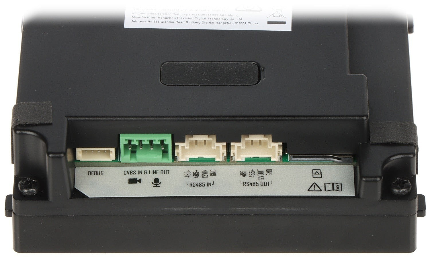 Hikvision DS-KD-TDM Module d'affichage tactile avec lecteur de carte M1
