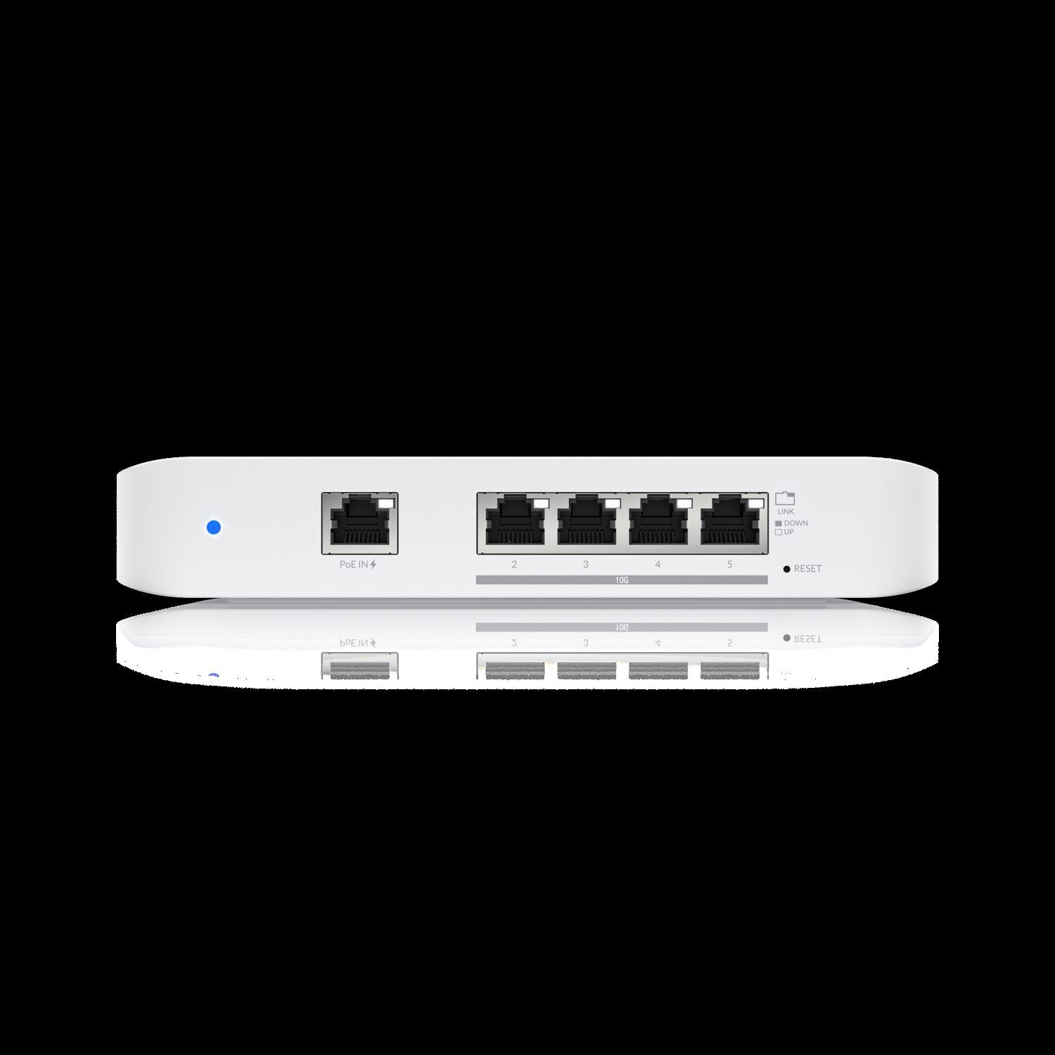 Ubiquiti USW-FLEX-XG Networks UniFi Switch Flex XG Géré L2 10G Ethernet (100/1000/10000) Connexion Ethernet, supportant l'alimentation via ce port (PoE) Blanc