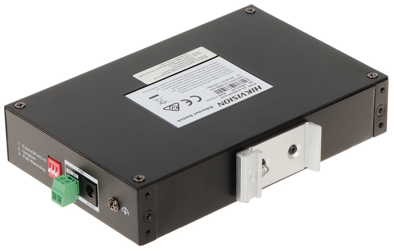 Hikvision DS-3T0506HP-E/HS 4 Port Gigabit Unmanaged Harsh POE Switch