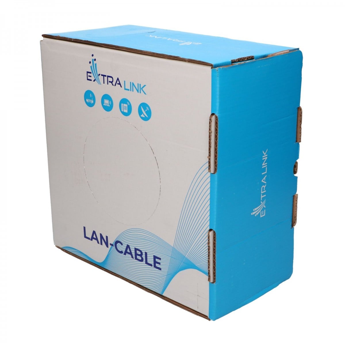 Extralink EX.96655 Câble réseau Cat6A U/UTP intérieur 100m