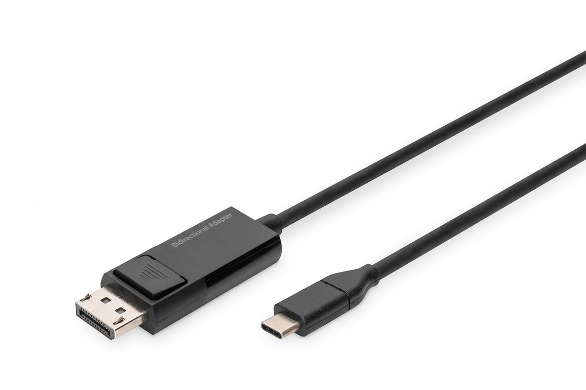Digitus AK-300334-020-S câble vidéo et adaptateur 2 m USB Type-C Noir