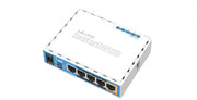Mikrotik hAP Blanc Connexion Ethernet, supportant l'alimentation via ce port (PoE)