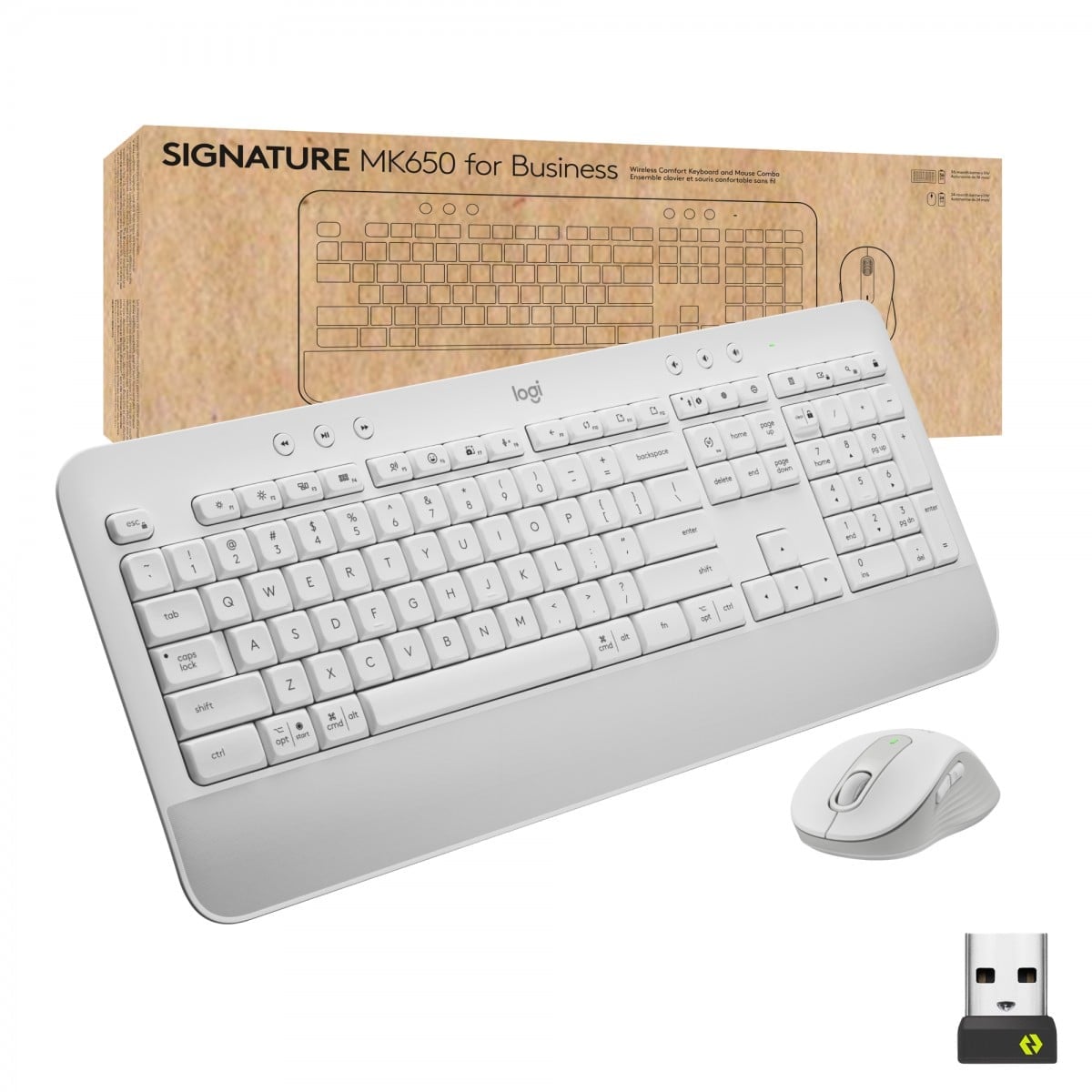 LOGITECH Signature MK650 Combo for Business - OFFWHITE - (CH) - CENTRAL
