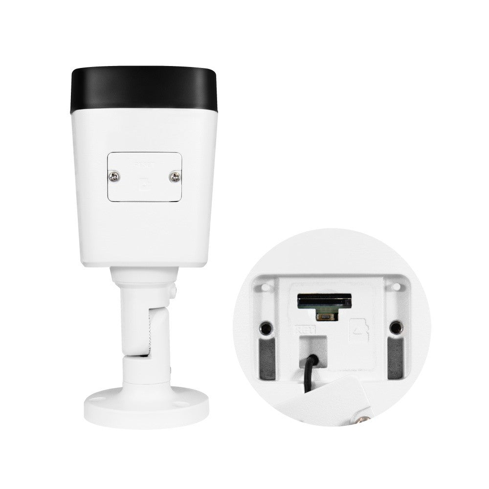 BCS BCS-L-TIP14FCL5-Ai1 Caméra tubulaire IP 4MP avec technologie NightColor 2.0 et microphone