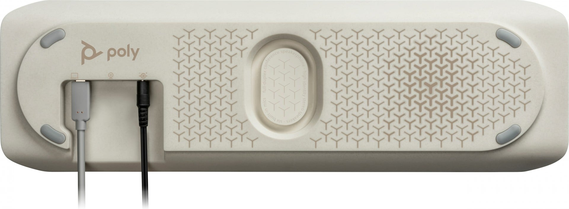 HP Poly Sync 60 Speakerphone haut-parleur Téléphone mobile / PC USB/Bluetooth Argent