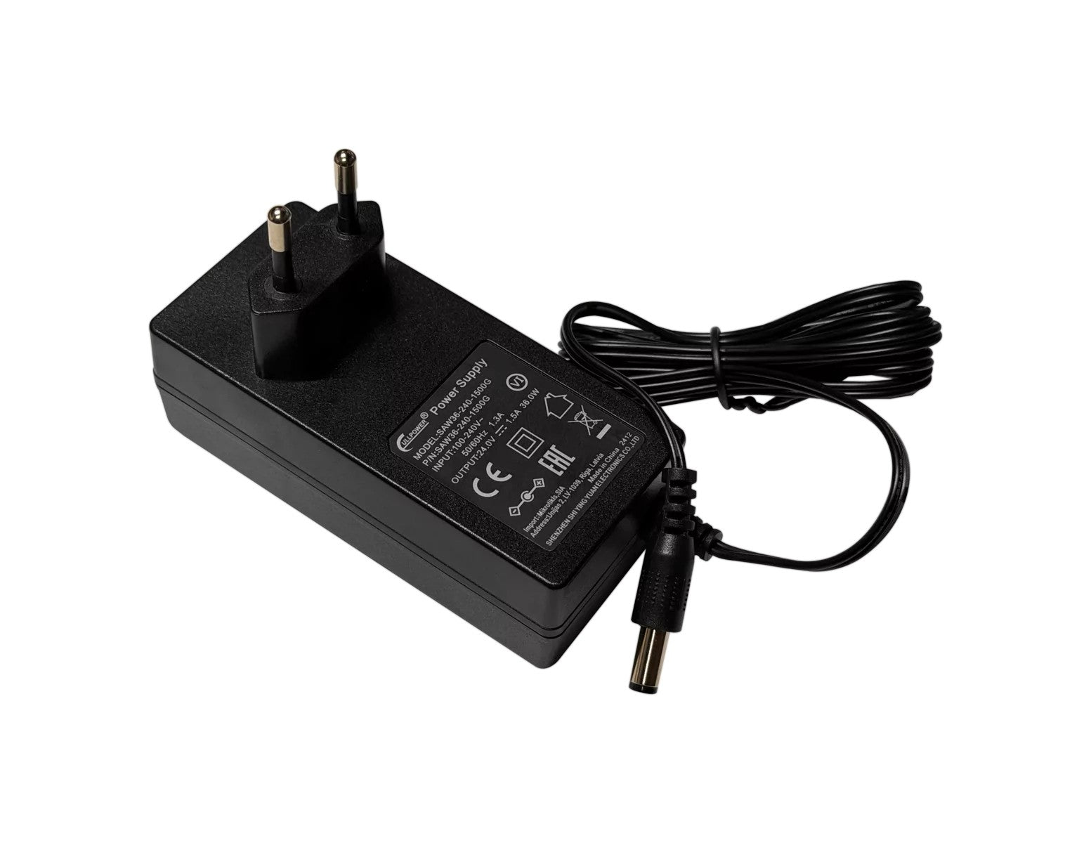 Mikrotik SAW36-240-1500 adaptateur de puissance & onduleur Intérieure 36 W Noir