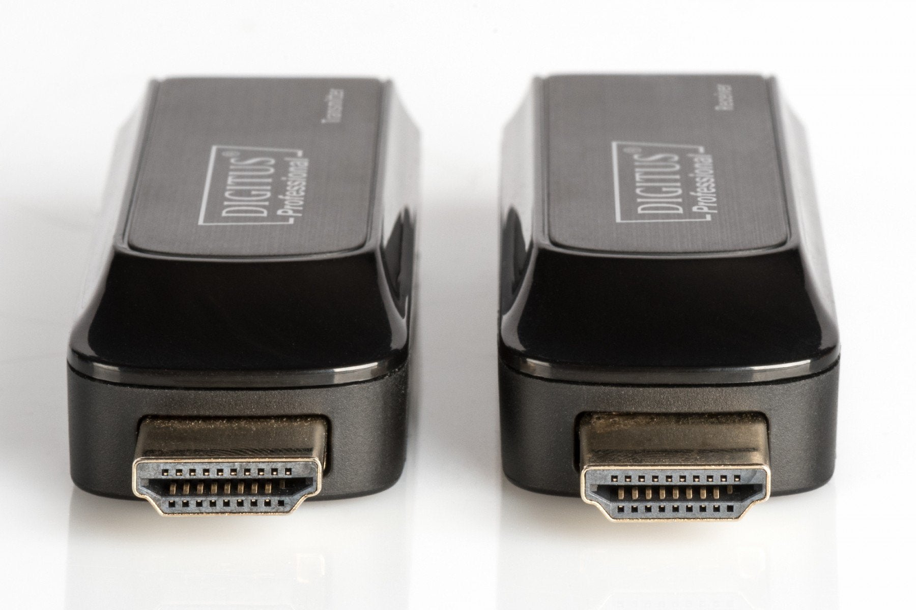 Digitus DS-55203 extension audio/video Émetteur et récepteur réseau Noir