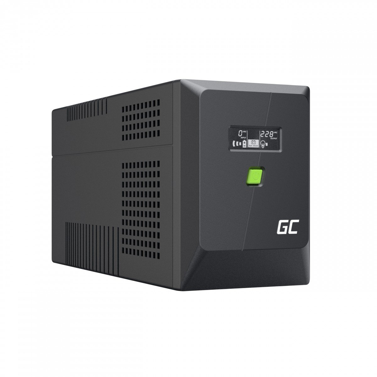 Green Cell Onduleur UPS 1500VA 900W PowerProof avec écran LCD