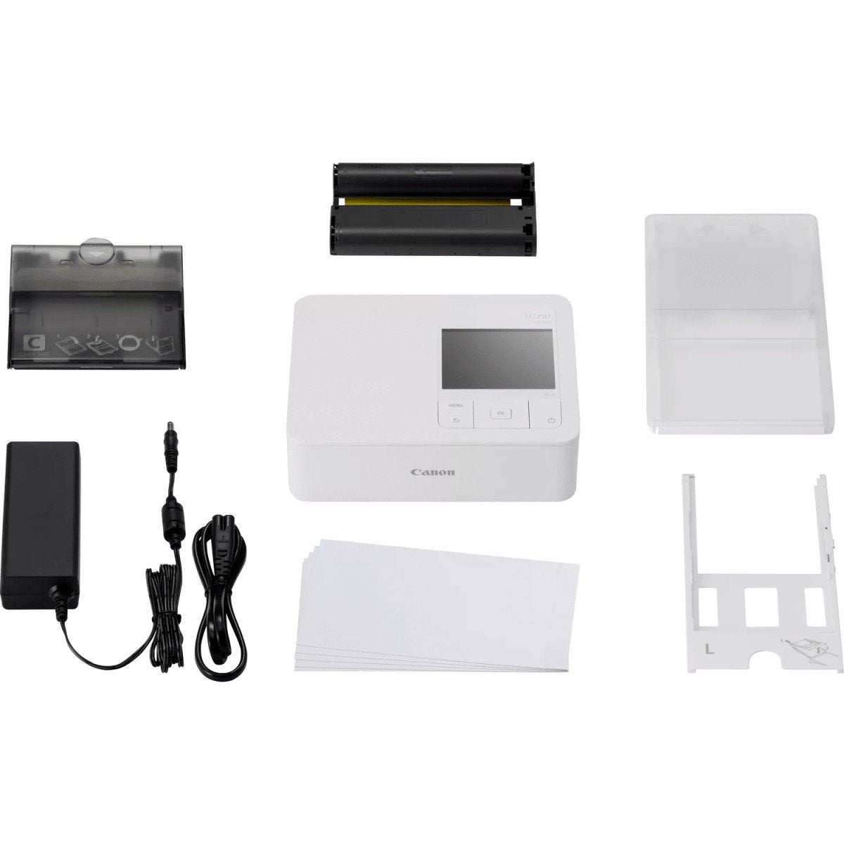 CANON SELPHY CP1500 Printer colour dye sublimation 148x100mm 0.41 min/page colour USB Wi-Fi White