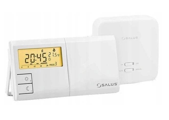 SALUS 091FLRFV2 Contrôleur de température électronique sans fil hebdomadaire blanc