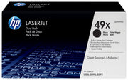 HP 49X Cartouche de toner 2 piece(s) Original Noir