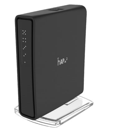 Mikrotik hAP ac2 Noir Connexion Ethernet, supportant l'alimentation via ce port (PoE)