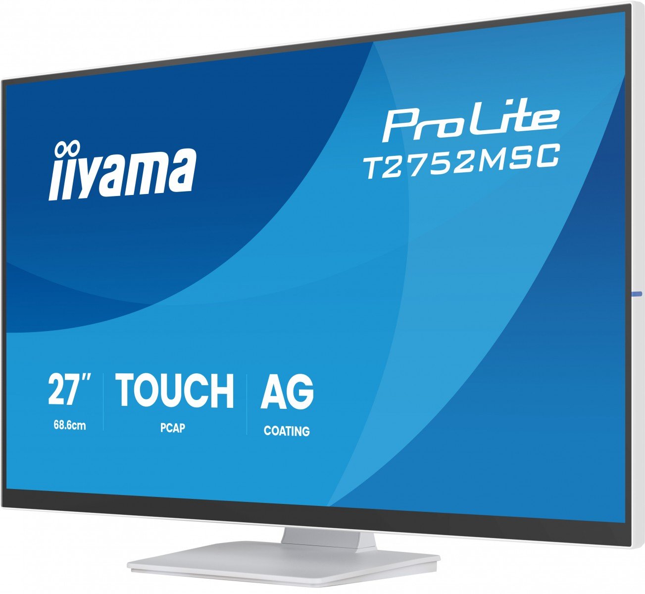 "iiyama ProLite T2752MSC-W1AG écran plat de PC 68,6 cm (27"") 1920 x 1080 pixels Full HD LCD Écran tactile Blanc"
