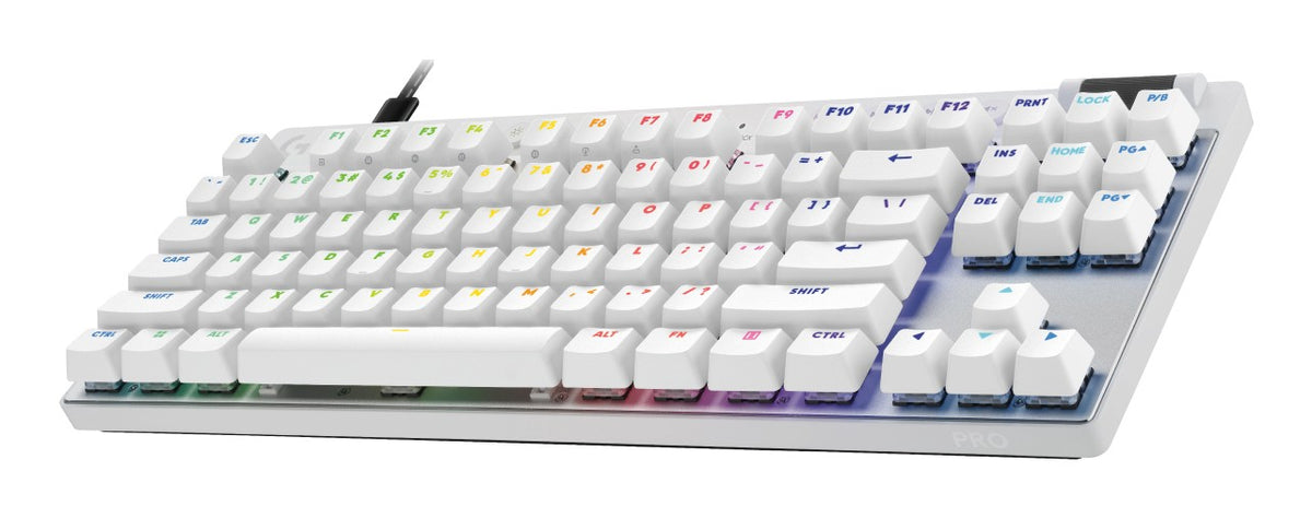 Clavier de jeu Logitech 920-013286 G Pro X TKL Rapid Blanc