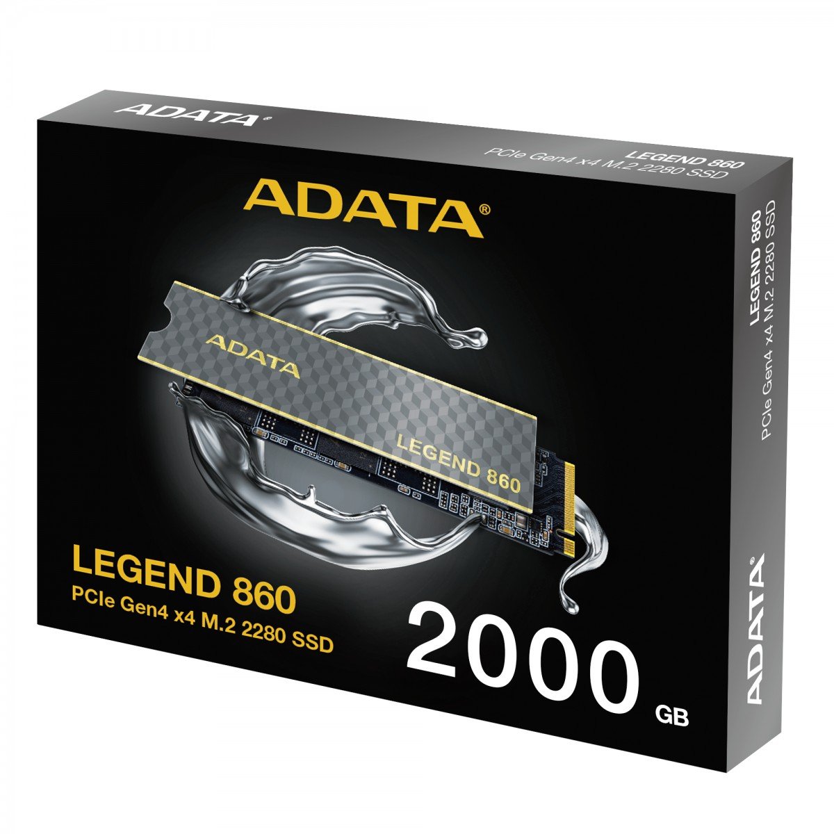 ADATA LEGEND 860 SLEG-860-2000GCS disque SSD interne 2 To M.2 PCI Express 4.0 NVMe 3D NAND