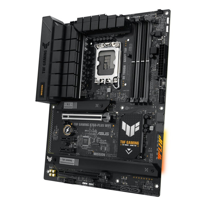 ASUS TUF GAMING B760-PLUS WIFI LGA 1700 4DDR5 ATX 4xSATA MB 1xHDMI 2.1 1xDP 1.4 3xM.2