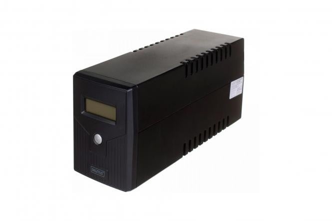 UPS Line-Interactive LCD BASIC, 600VA/360W, 1x12V/7Ah, AVR, 2x Schuko CEE 7/3