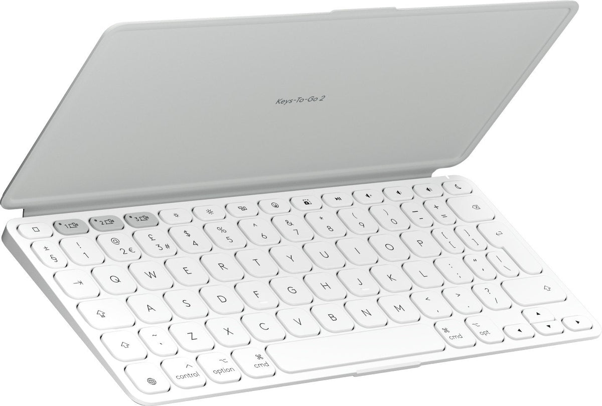 Logitech 920-013018 clavier Universel Bluetooth QWERTY US International Blanc