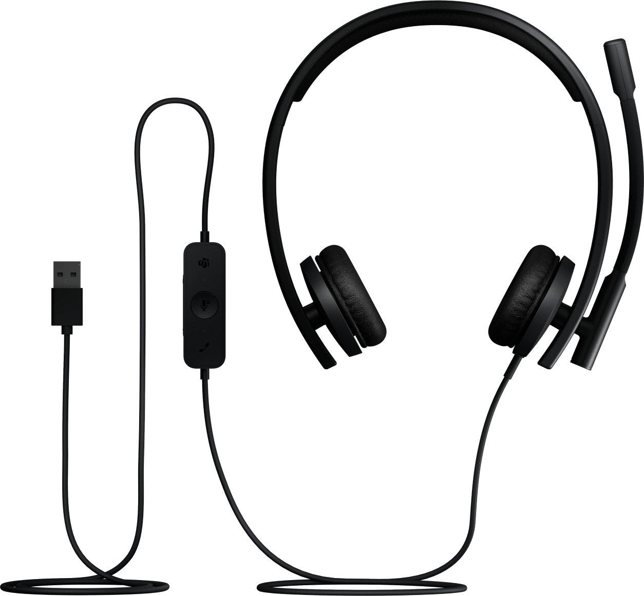 LOGITECH H570e Stereo Teams version Headset Black