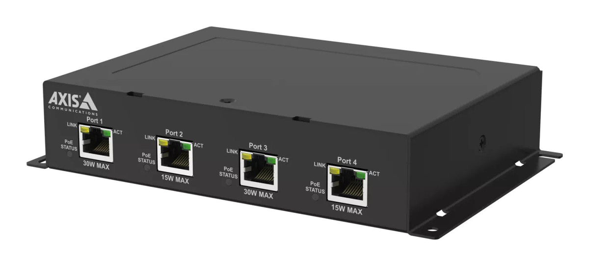 AXIS TU8011 Extenseur PoE 4 ports