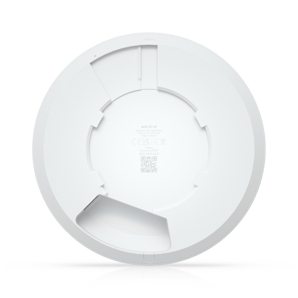 Compact ceiling-mount WiFi 7 AP 3x3 lon