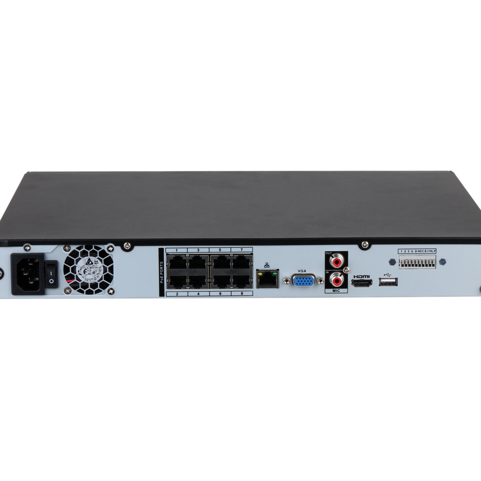 Dahua NVR4208-8P-4KS3 Enregistreur vidéo réseau 8CH 1U 8PoE 2HDDs Lite