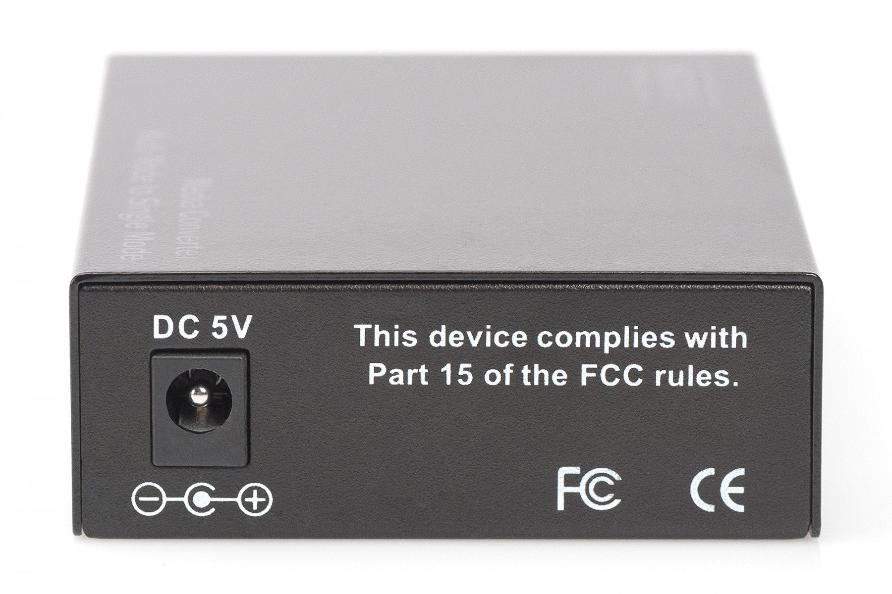 Digitus DN-82024 convertisseur de support réseau 100 Mbit/s 1310 nm Multimode, Monomode Noir