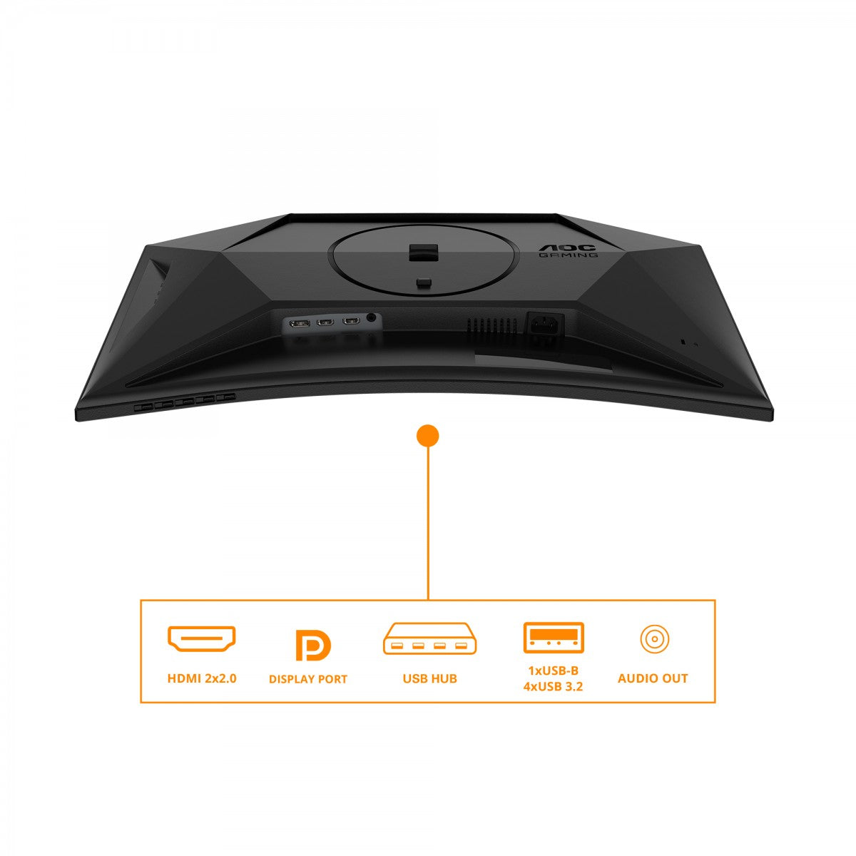 AOC C27G4ZXU 27p 1920x1080 0.3ms 2xHDMI DP USB Black/Grey