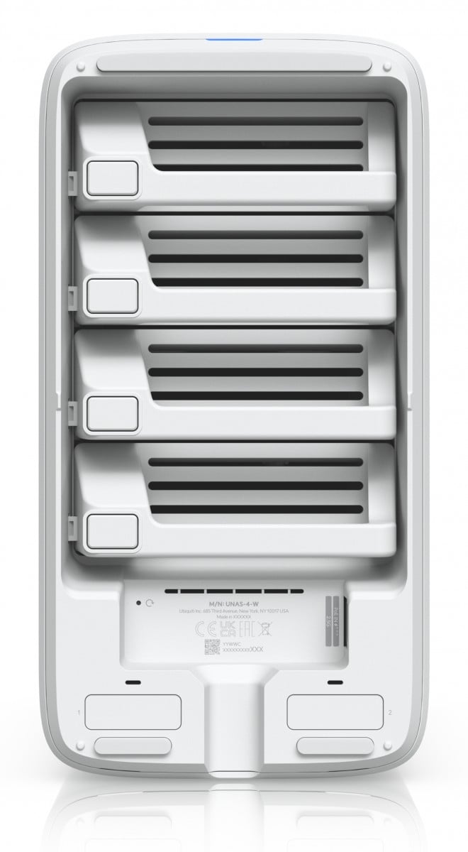 UniFi Network Attached Storage with 4