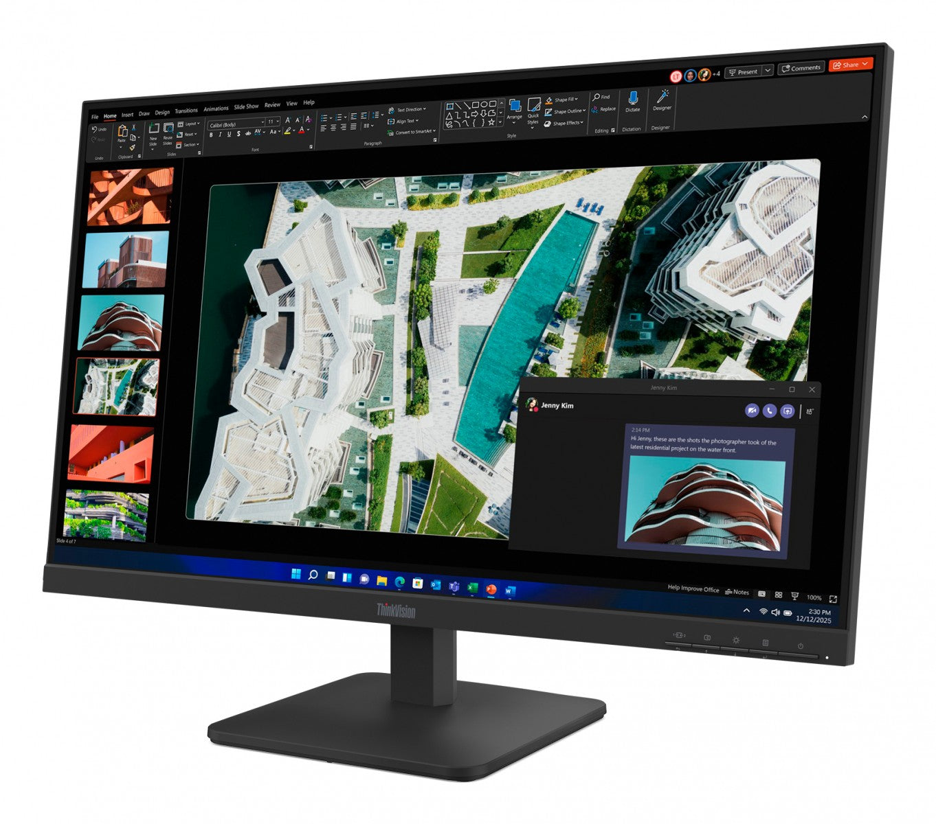 LENOVO ThinkVision S27-4e 27p IPS FHD 16:9 100Hz 300 cd/m2 4ms HDMI VGA